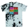 Cross Colours Love Sees No Gender T Shirt - Tie Dye