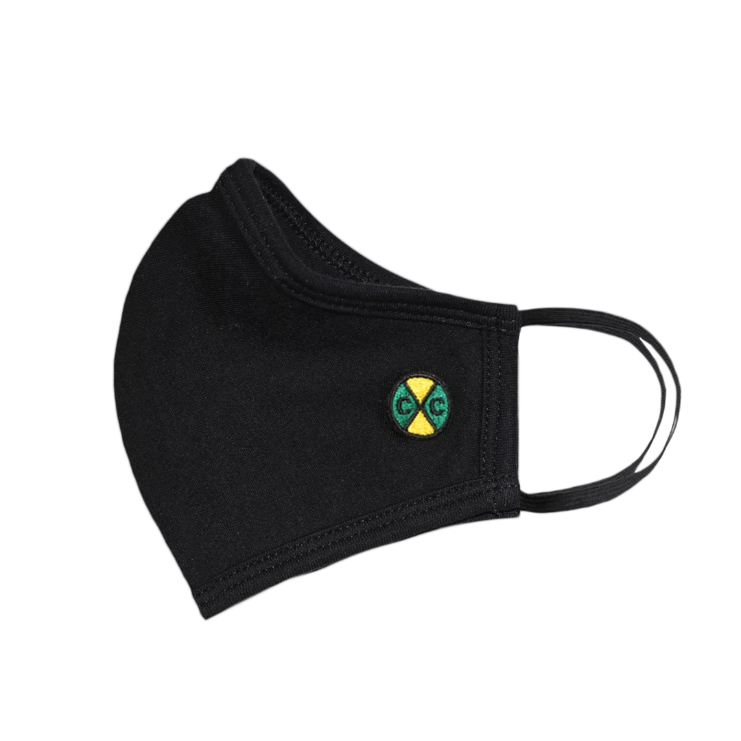 Cross Colours Face Mask With Nose Clip - Black 3 Cross Colours Face Mask With Nose Clip - Black