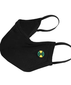 Cross Colours Face Mask With Nose Clip - Black 7 Cross Colours Face Mask With Nose Clip - Black