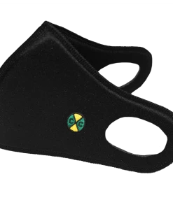 New Arrivals Cross Colours Padded Face Mask - Black