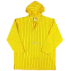 Cross Colours Brushed Twill Poncho - Yellow Pinstripe
