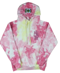 New Arrivals Cross Colours Power To The People Hoodie - Tie Dye