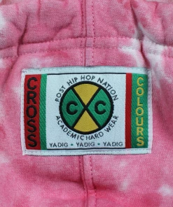 New Arrivals Cross Colours Power To The People Hoodie - Tie Dye