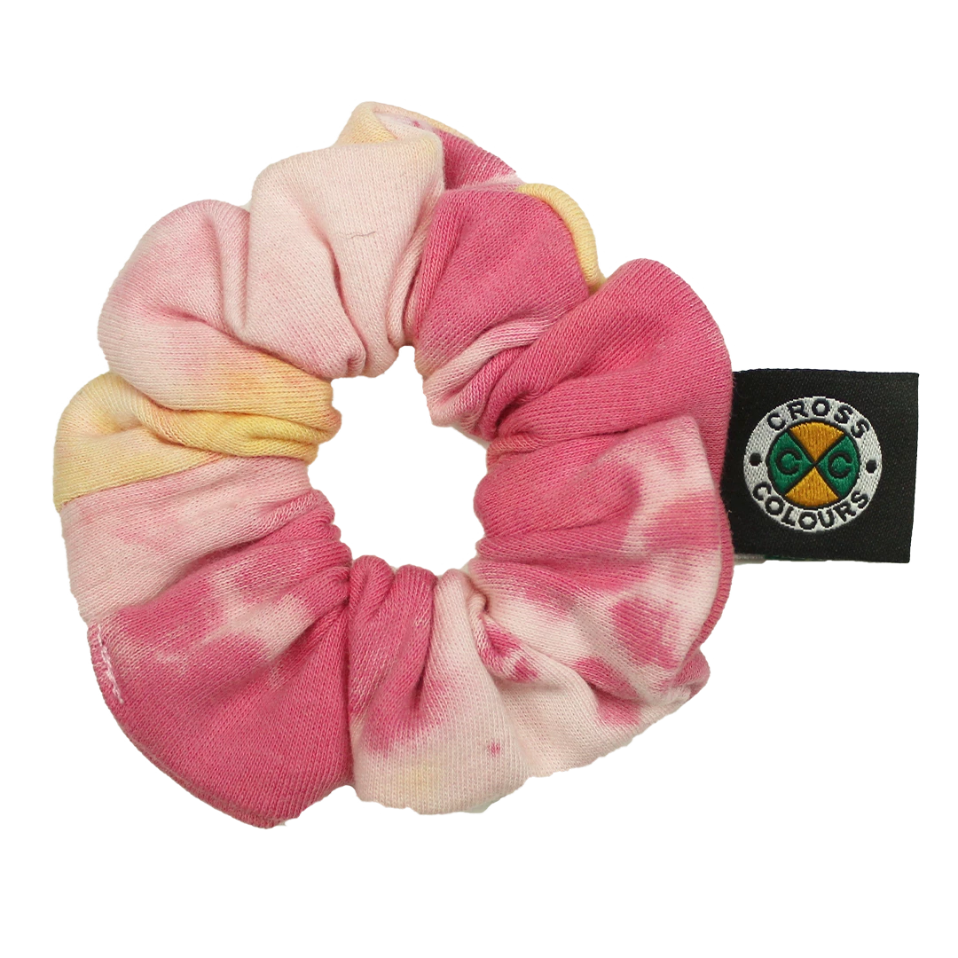 New Arrivals Cross Colours Power To The People Scrunchie - Tie Dye 3 New Arrivals Cross Colours Power To The People Scrunchie - Tie Dye