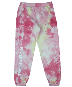 Cross Colours Power To The People Sweatpant - Tie Dye