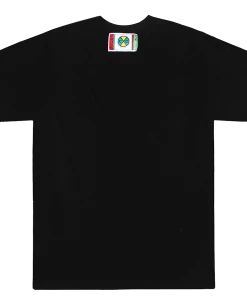 Cross Colours Puff Label Logo T-Shirt - Black New Arrivals