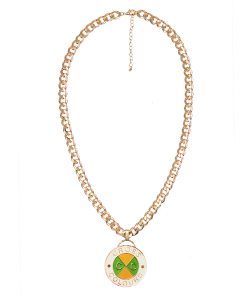 Cross Colours Retro Medallion - Gold/Green