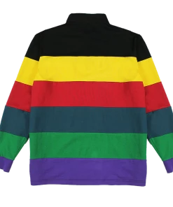 Cross Colours Retro Stripe L/S Rugby - Multi New Arrivals