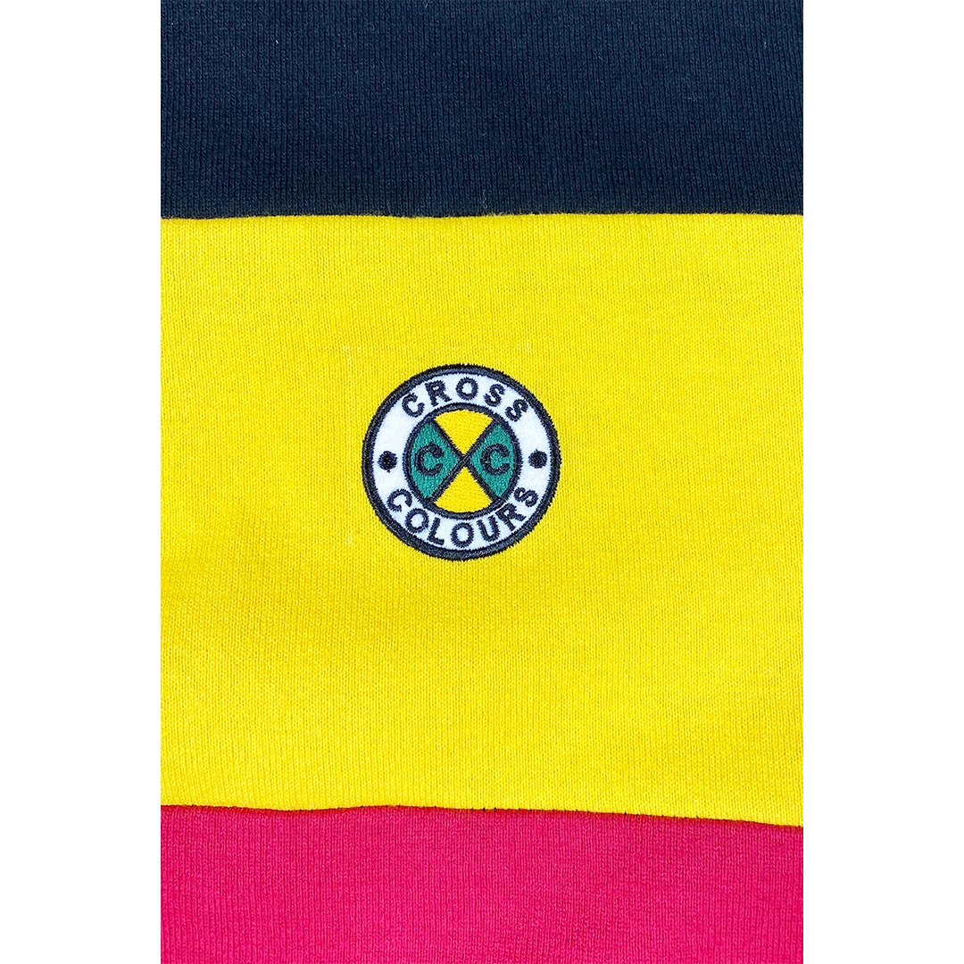 Cross Colours Retro Stripe L/S Rugby - Multi New Arrivals 5 Cross Colours Retro Stripe L/S Rugby - Multi New Arrivals