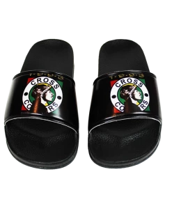 New Arrivals Cross Colours Snoop Dogg Slides - Black