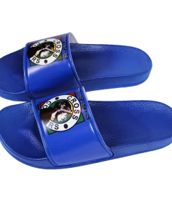 Cross Colours Snoop Dogg Slides - Blue New Arrivals