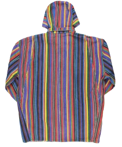 Cross Colours Stripe Hooded Barn Jacket - Multi New Arrivals