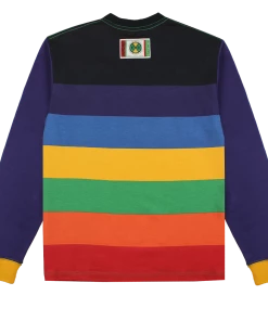 New Arrivals Cross Colours Stripe L/S T Shirt -Multi