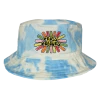 Cross Colours Sunshine Logo Bucket Hat - Tie Dye Cloud New Arrivals