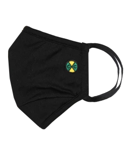 Cross Colours Triple Layer Face Mask - Black New Arrivals