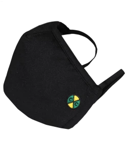 Cross Colours Triple Layer Face Mask - Black New Arrivals