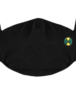 Cross Colours Triple Layer Face Mask - Black New Arrivals