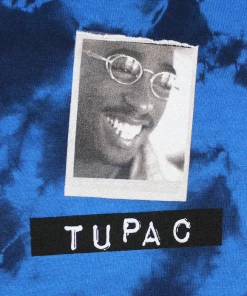 New Arrivals Cross Colours Tupac All Smiles T Shirt - Blue 8 New Arrivals Cross Colours Tupac All Smiles T Shirt - Blue