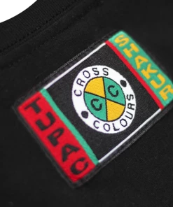 New Arrivals Cross Colours Tupac Pop Art T Shirt - Black