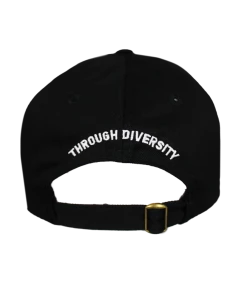 New Arrivals Cross Colours Unity Dad Hat - Black