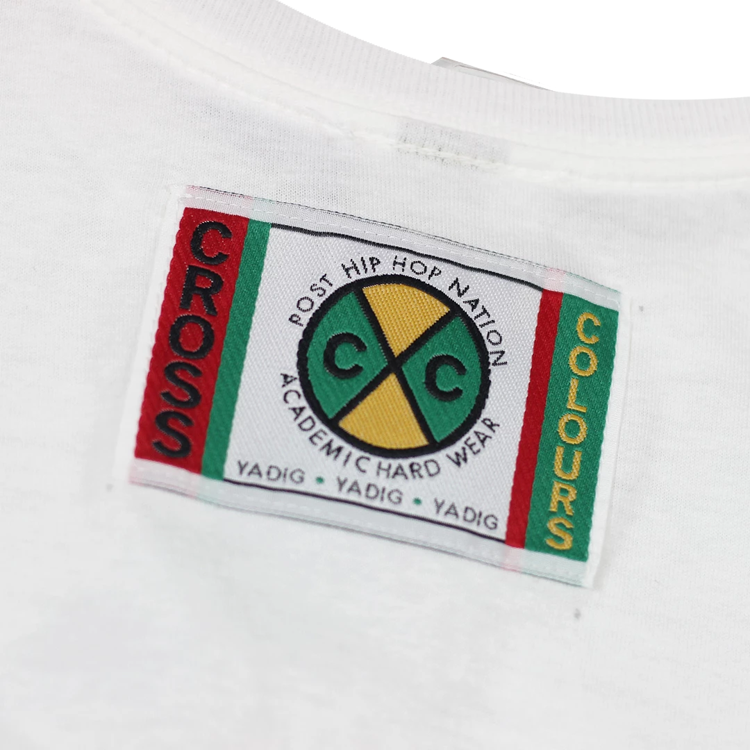 New Arrivals Cross Colours Unity Through Diversity T Shirt - White 5 New Arrivals Cross Colours Unity Through Diversity T Shirt - White