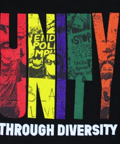 New Arrivals Cross Colours Unity Through Diversity Jogger - Black