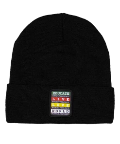 Cross Colours Without Prejudice Beanie - Black