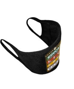 Cross Colours Educate Face Mask - Black