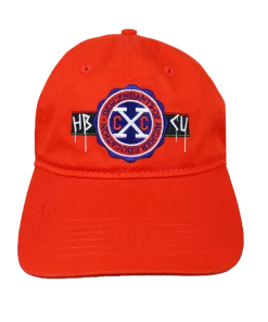 New Arrivals Cross Colours X HBCU Dad Hat - Orange