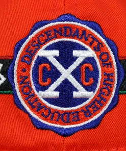 New Arrivals Cross Colours X HBCU Dad Hat - Orange