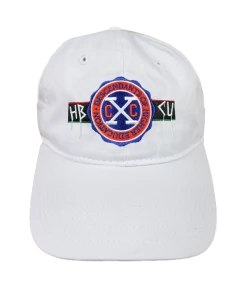 New Arrivals Cross Colours X HBCU Dad Hat - White