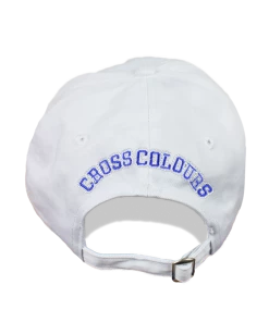 New Arrivals Cross Colours X HBCU Dad Hat - White