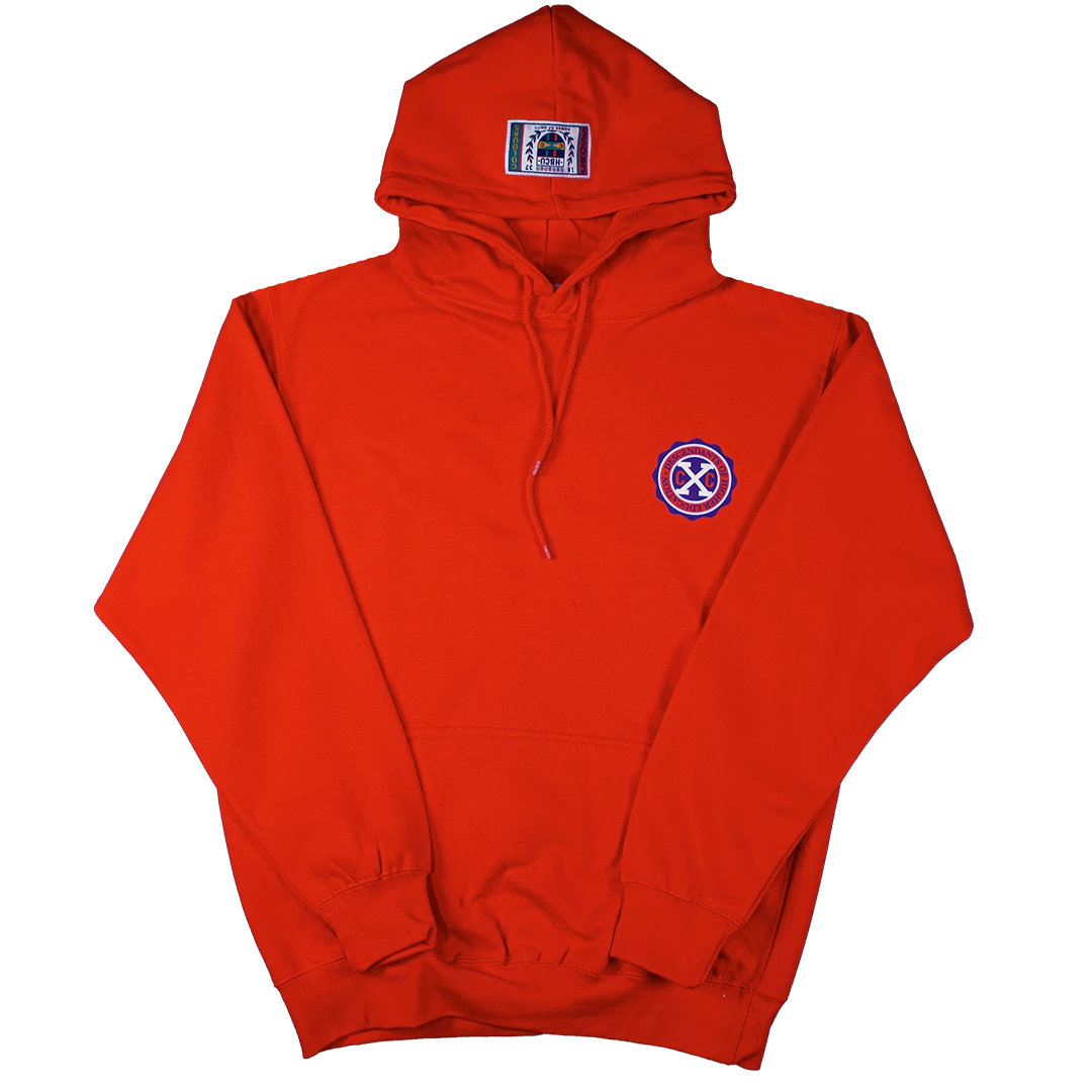 Cross Colours X HBCU Hoodie - Orange 3 Cross Colours X HBCU Hoodie - Orange