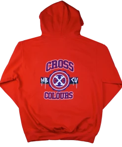 Cross Colours X HBCU Hoodie - Orange