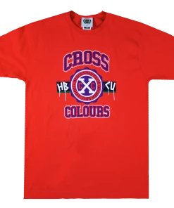 Cross Colours X HBCU T-Shirt - Orange New Arrivals