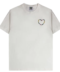 Cross Colours Love Black Lives T Shirt - Cream New Arrivals