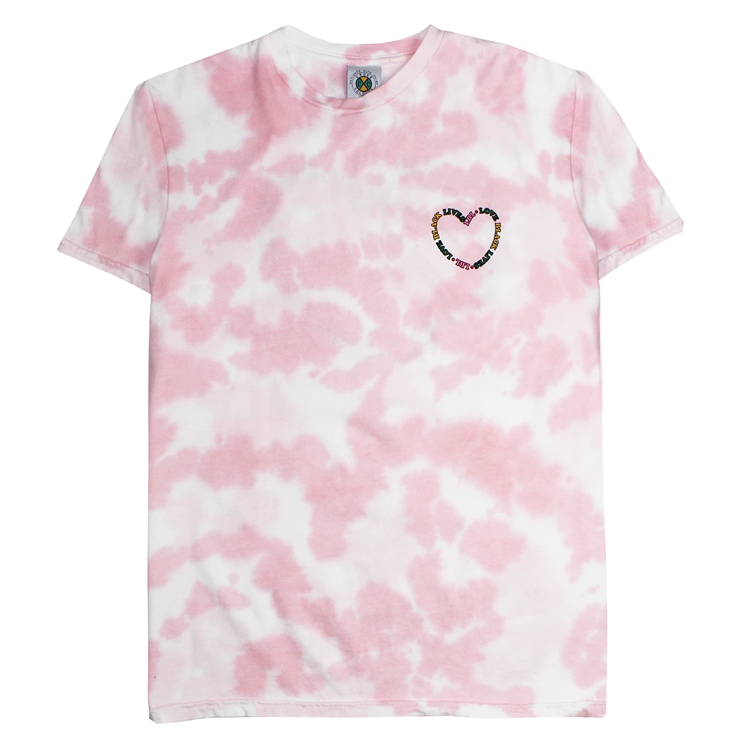 Cross Colours Love Black Lives T Shirt - Pink Tie Dye New Arrivals 3 Cross Colours Love Black Lives T Shirt - Pink Tie Dye New Arrivals