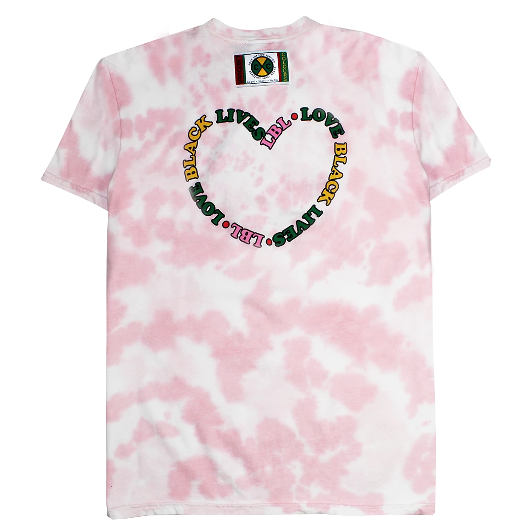 Cross Colours Love Black Lives T Shirt - Pink Tie Dye New Arrivals 4 Cross Colours Love Black Lives T Shirt - Pink Tie Dye New Arrivals