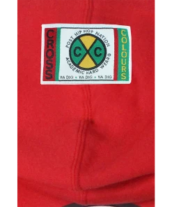 Cross Colours Black Lives For Peace Hoodie - Red New Arrivals