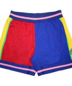 Cross Colours New Arrivals Black Lives For Peace Color Block Knitted Short - Multi