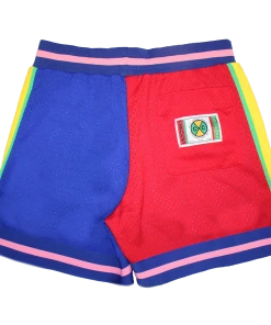 Cross Colours New Arrivals Black Lives For Peace Color Block Knitted Short - Multi