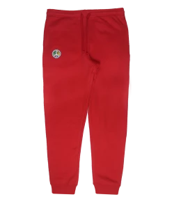 Cross Colours Black Lives For Peace Jogger - Red