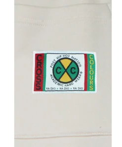 Cross Colours Love Black Lives Jogger - Cream