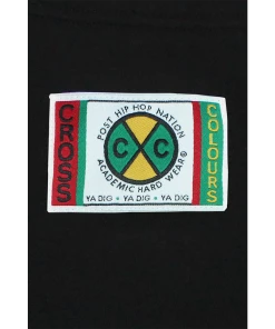 Cross Colours Black Lives For Peace Short - Black