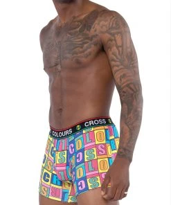 New Arrivals Cross Colours Alphabet Boxer Brief