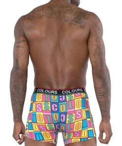 New Arrivals Cross Colours Alphabet Boxer Brief