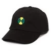 Cross Colours Classic Embroidered Dad Hat - Black