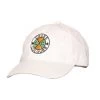 Cross Colours Classic Embroidered Dad Hat - White Accessories 1 Cross Colours Classic Embroidered Dad Hat - White Accessories