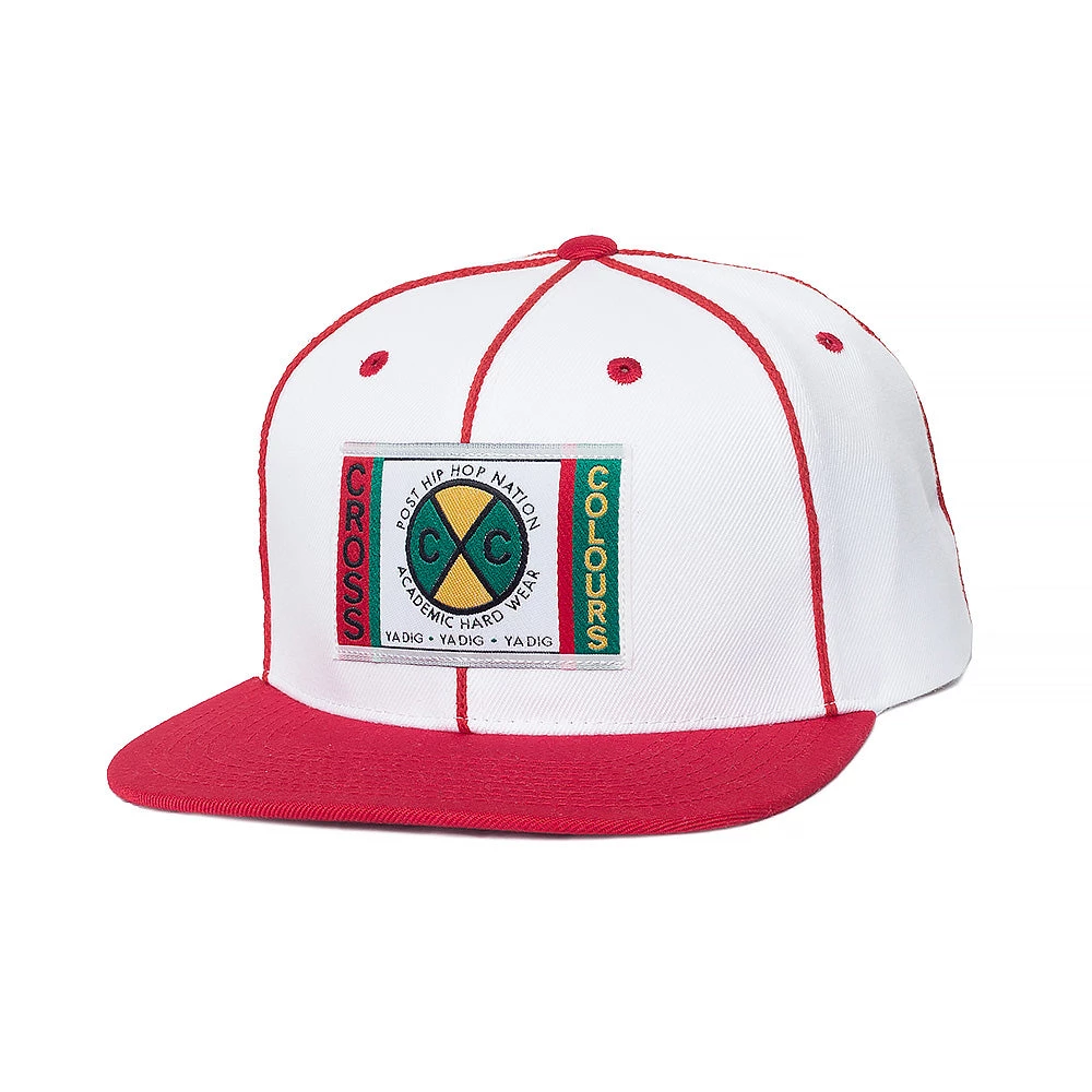 Cross Colours Soutache Snapback - White/Red New Arrivals 3 Cross Colours Soutache Snapback - White/Red New Arrivals