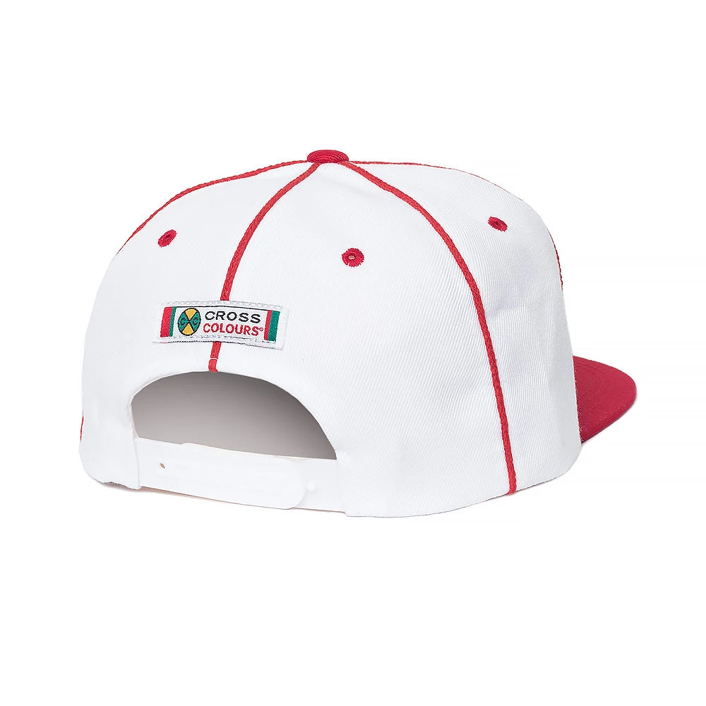 Cross Colours Soutache Snapback - White/Red New Arrivals 4 Cross Colours Soutache Snapback - White/Red New Arrivals